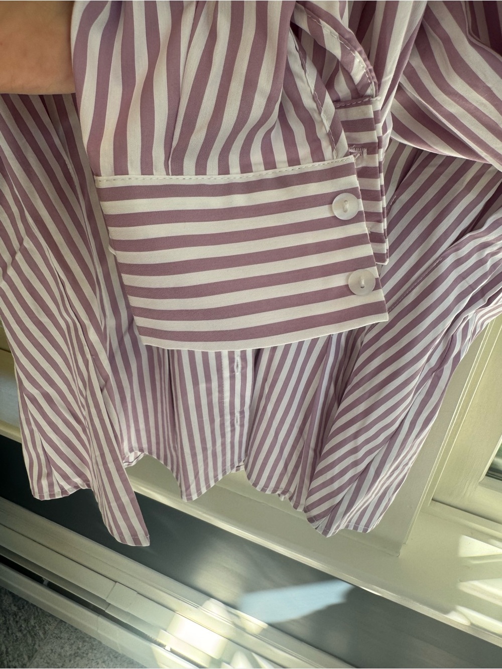 Modern Works Striped Button Up - Picture 3 of 5